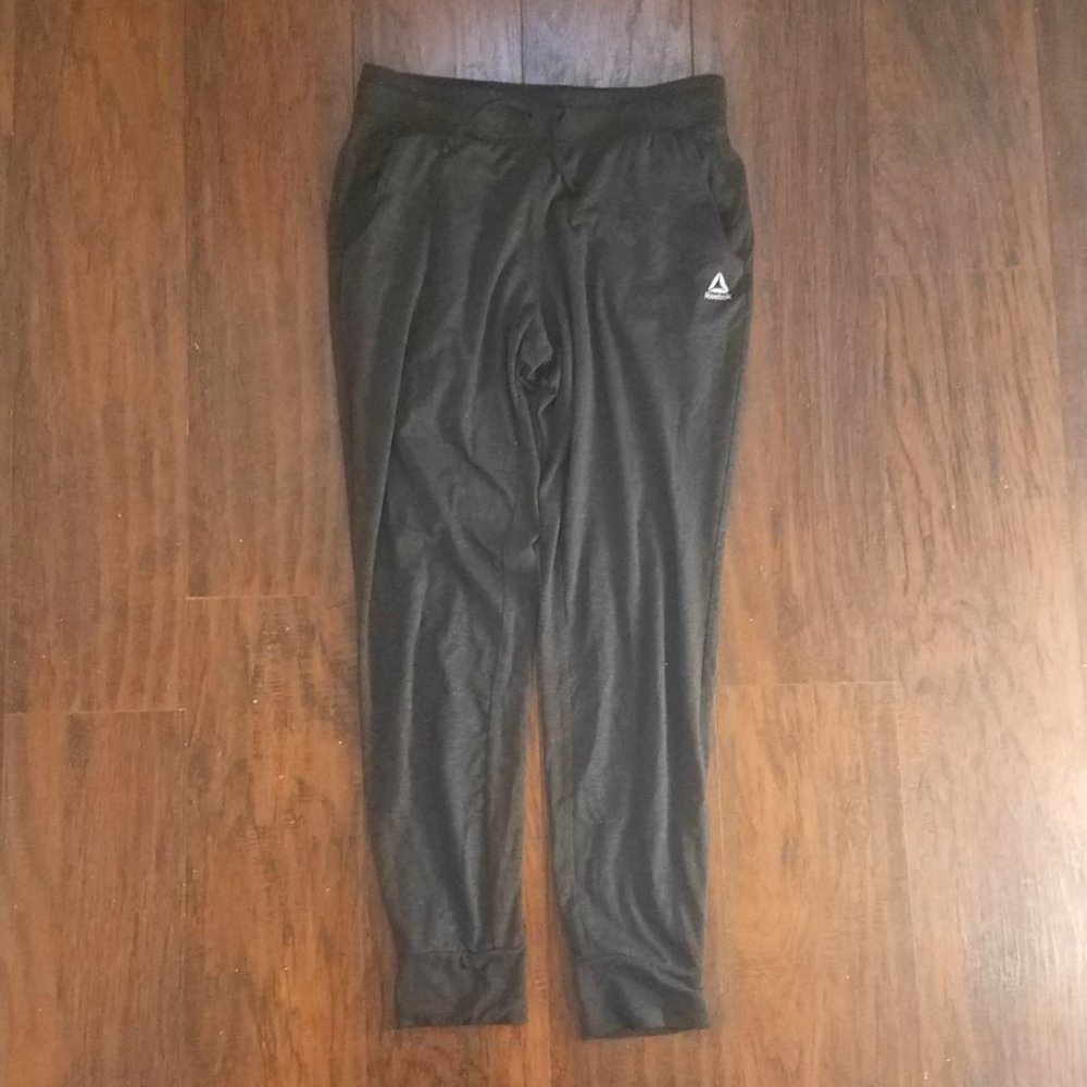 Child's Reebok Joggers Black Size Large